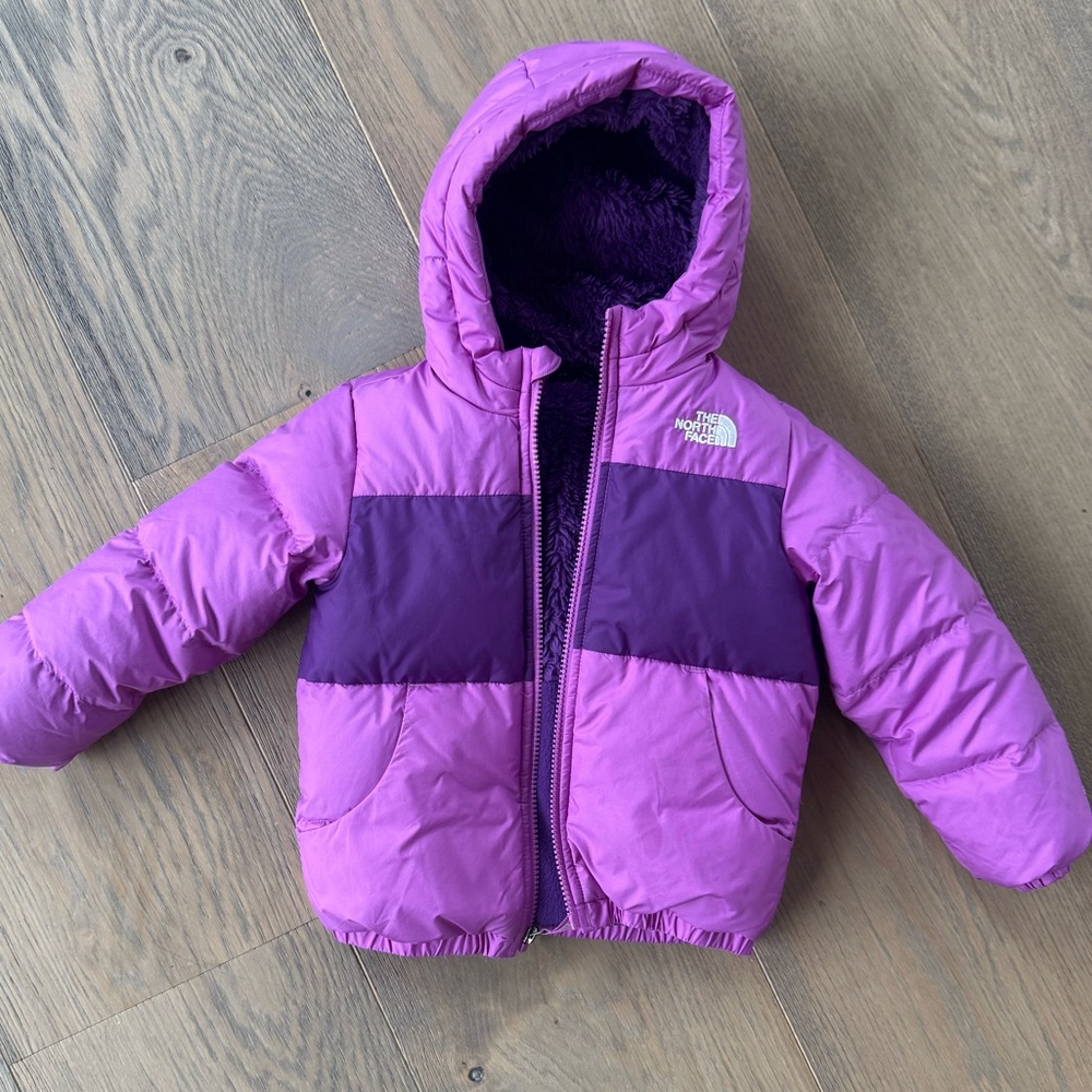 The North Face Two-Tone Purple Kids' Jacket